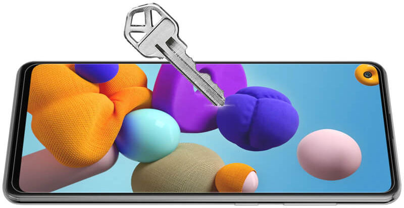 Nillkin Samsung Galaxy A21s Anti-Explosion Glass Screen Protector afbeelding 4