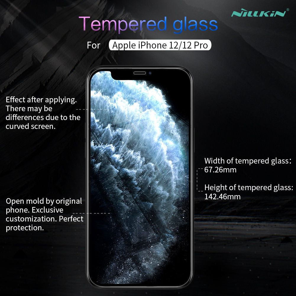 Nillkin iPhone 12 / 12 Pro Anti-Explosion Glass 0,2mm Screen Protector afbeelding 13