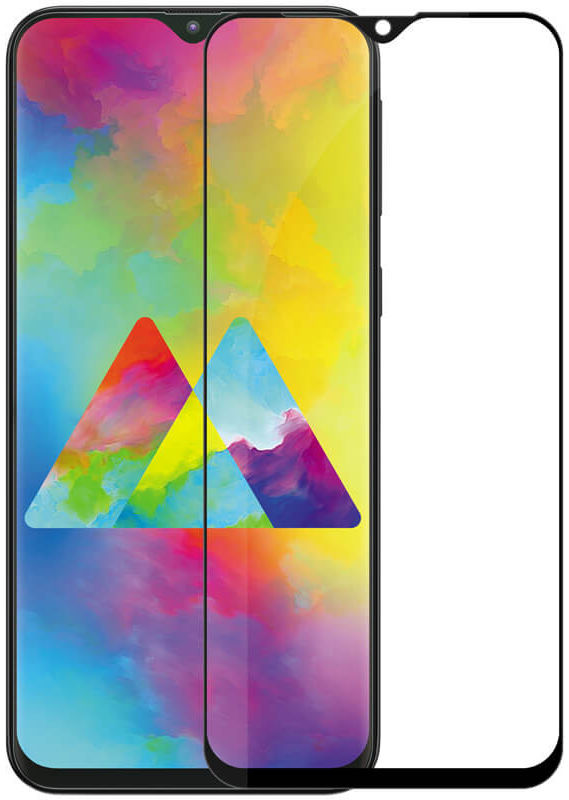Nillkin Samsung Galaxy M20 Anti-Explosion Glass Screen Protector Zwart afbeelding 1