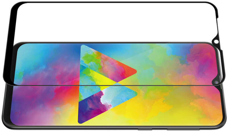 Nillkin Samsung Galaxy M20 Anti-Explosion Glass Screen Protector Zwart afbeelding 4