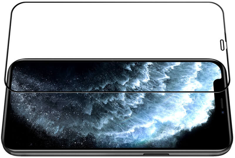 Nillkin iPhone 12 / 12 Pro Anti-Explosion Glass Screen Protector Zwart afbeelding 4