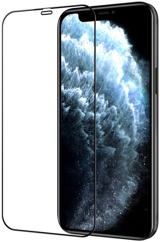 Nillkin iPhone 12 Pro Max Anti-Explosion Glass Screen Protector Zwart afbeelding 1