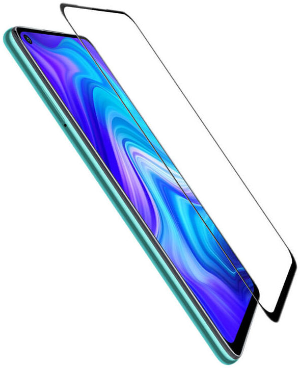 Nillkin Xiaomi Redmi Note 9 Anti-Explosion Glas Screen Protector Zwart afbeelding 4