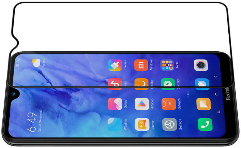 Nillkin Xiaomi Redmi Note 8T Anti-Explosion Screen Protector Zwart afbeelding 4
