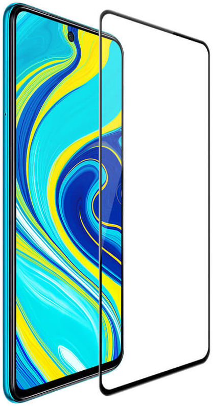 Nillkin Xiaomi Redmi Note 9 Pro Anti-Explosion Screen Protector Zwart afbeelding 1