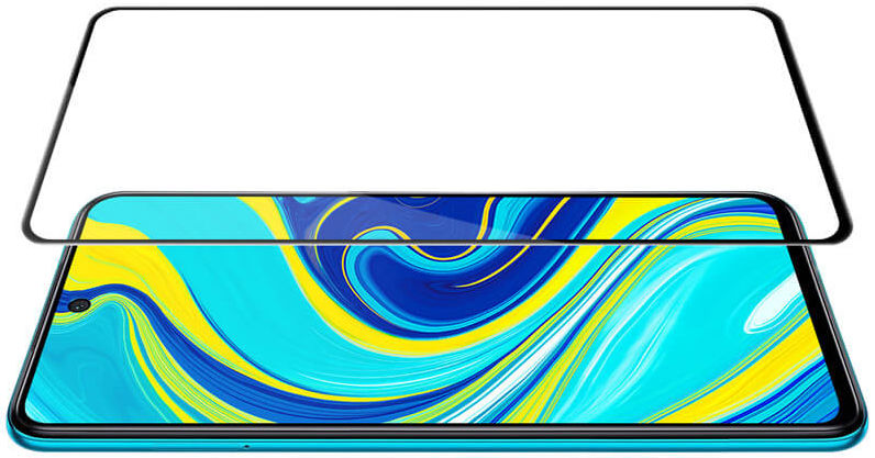 Nillkin Xiaomi Redmi Note 9 Pro Anti-Explosion Screen Protector Zwart afbeelding 3
