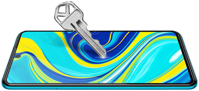 Nillkin Xiaomi Redmi Note 9 Pro Anti-Explosion Screen Protector Zwart afbeelding 5