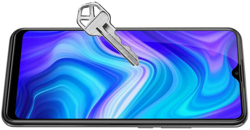 Nillkin Xiaomi Redmi 9 Anti-Explosion Glass Screen Protector Zwart afbeelding 5