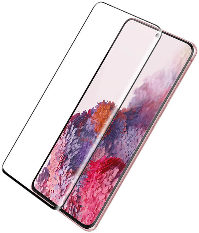 Nillkin Samsung Galaxy S20 Curved Screen Protector Zwart afbeelding 2