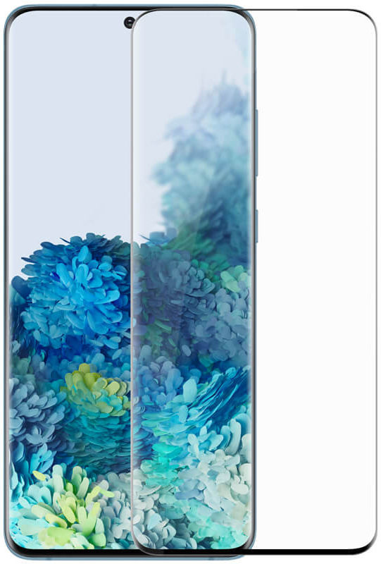 Nillkin Samsung Galaxy S20 Plus Curved Screen Protector Zwart afbeelding 2