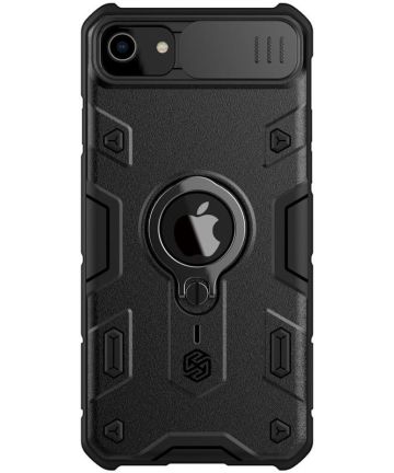 Nillkin CamShield Armor Apple iPhone SE 2020 Hoesje Zwart Hoesjes
