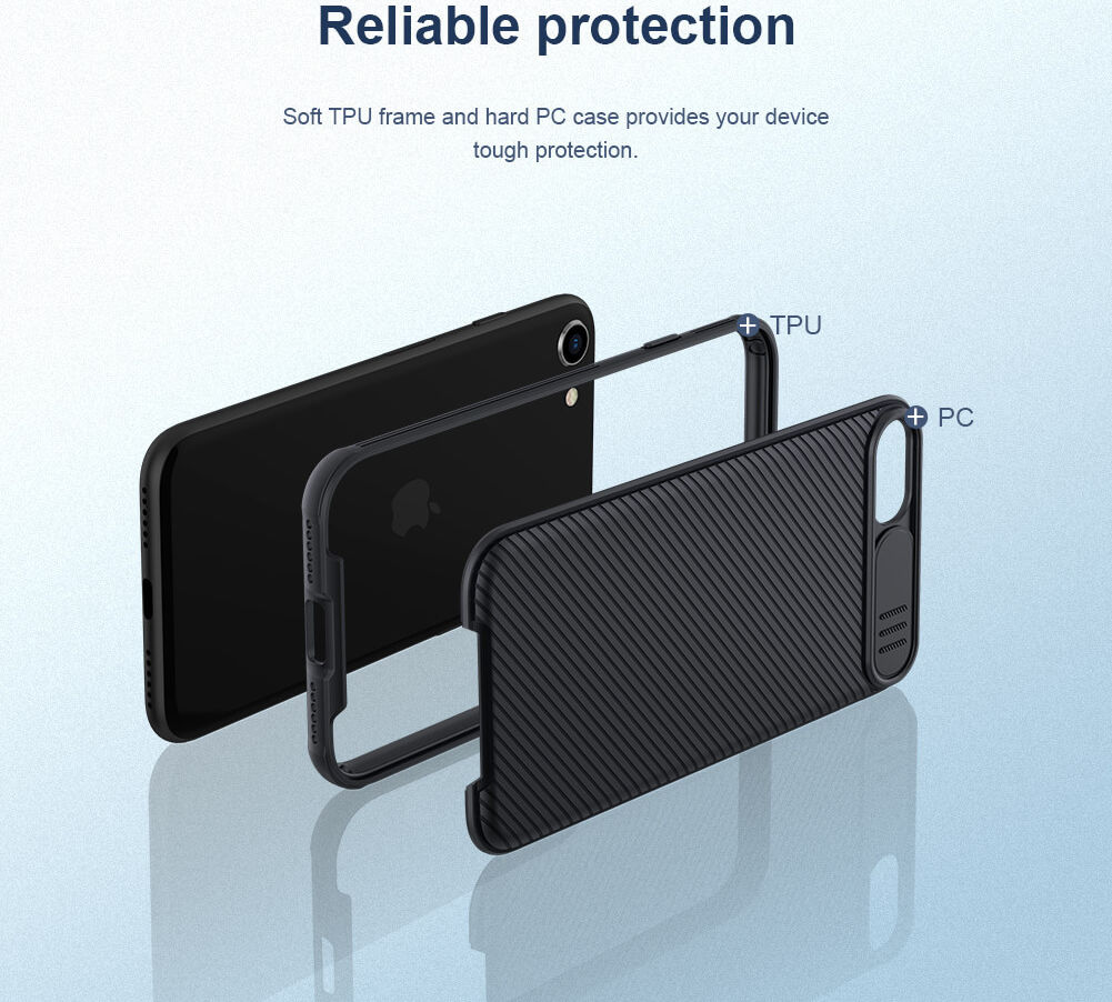 Nillkin CamShield iPhone 7/8/SE (2020/2022) Hoesje met Camera Slider afbeelding 7