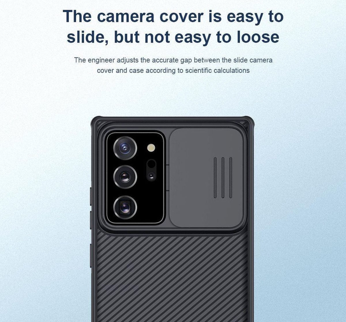 Nillkin CamShield Samsung Galaxy Note 20 Ultra Hoesje Camera Slider afbeelding 4