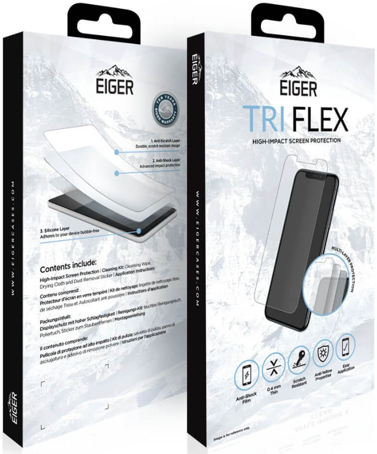 Eiger Samsung Galaxy Xcover Pro Display Folie Screen Protector afbeelding 1
