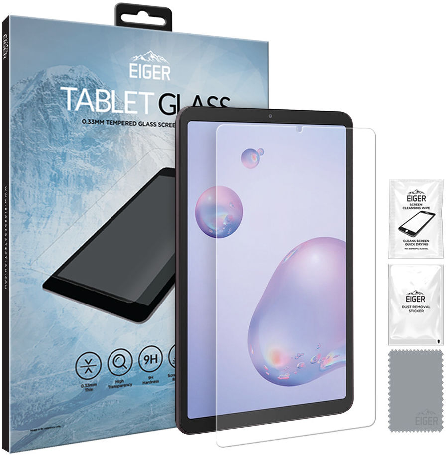 Eiger Samsung Galaxy Tab A 8.4 2020 Tempered Glass Case Friendly Plat afbeelding 1