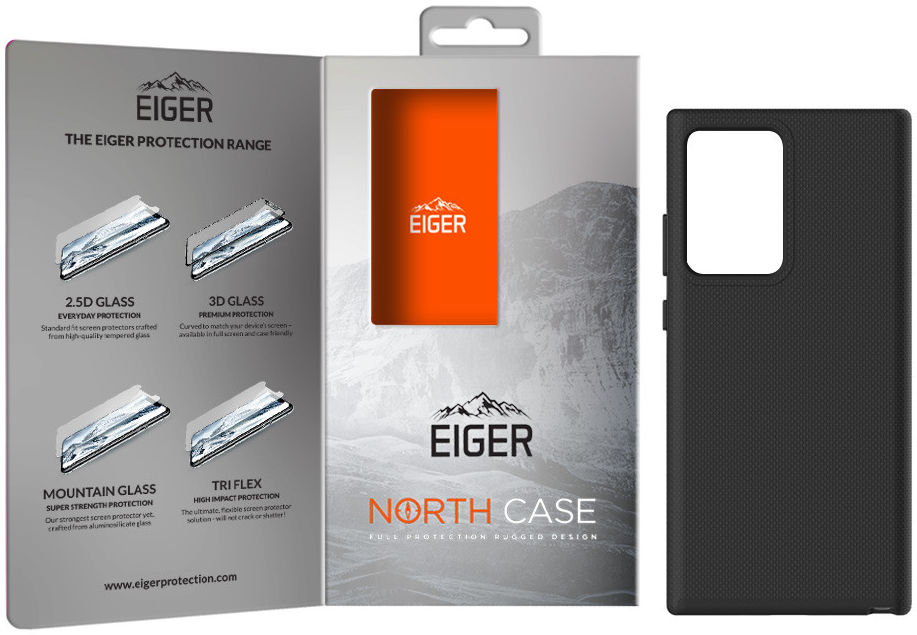 Eiger North Series Samsung Galaxy Note 20 Hoesje Zwart afbeelding 2