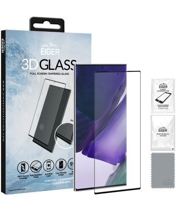Eiger Samsung Galaxy Note 20 Ultra Tempered Glass Case Friendly Curved Screen Protectors