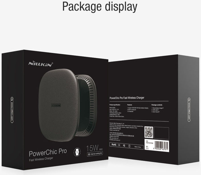 Nillkin PowerChic Pro Wireless 15W Universele Draadloze Oplader afbeelding 8