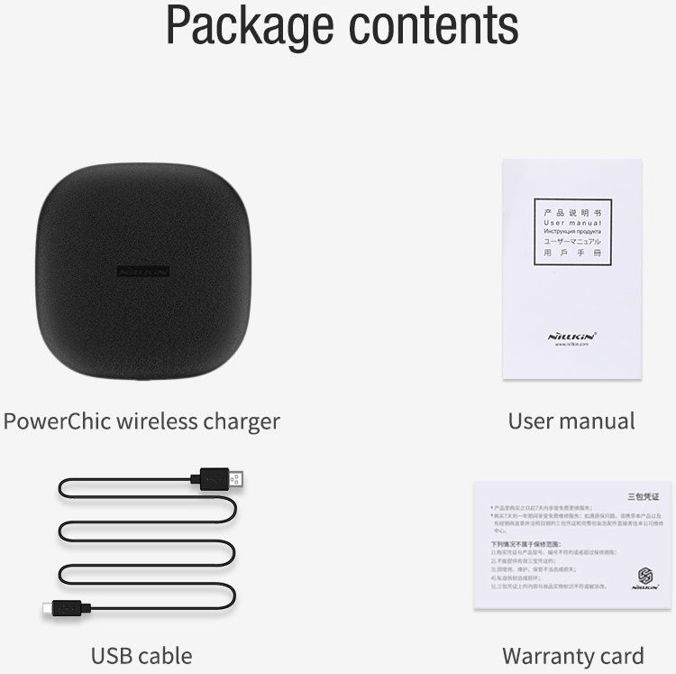 Nillkin PowerChic Pro Wireless 15W Universele Draadloze Oplader afbeelding 7