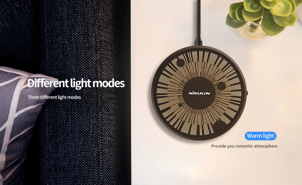 Nillkin Power Color Fast Wireless Charger 15W Magic Array Zwart afbeelding 10