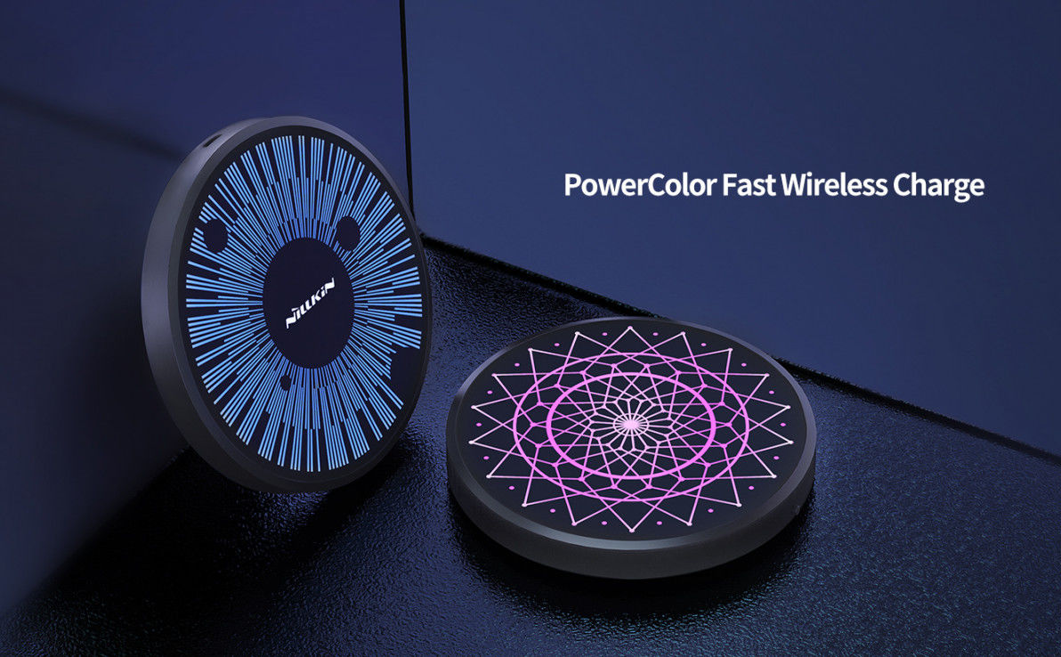 Nillkin Power Color Fast Wireless Charger 15W Magic Array Zwart afbeelding 7