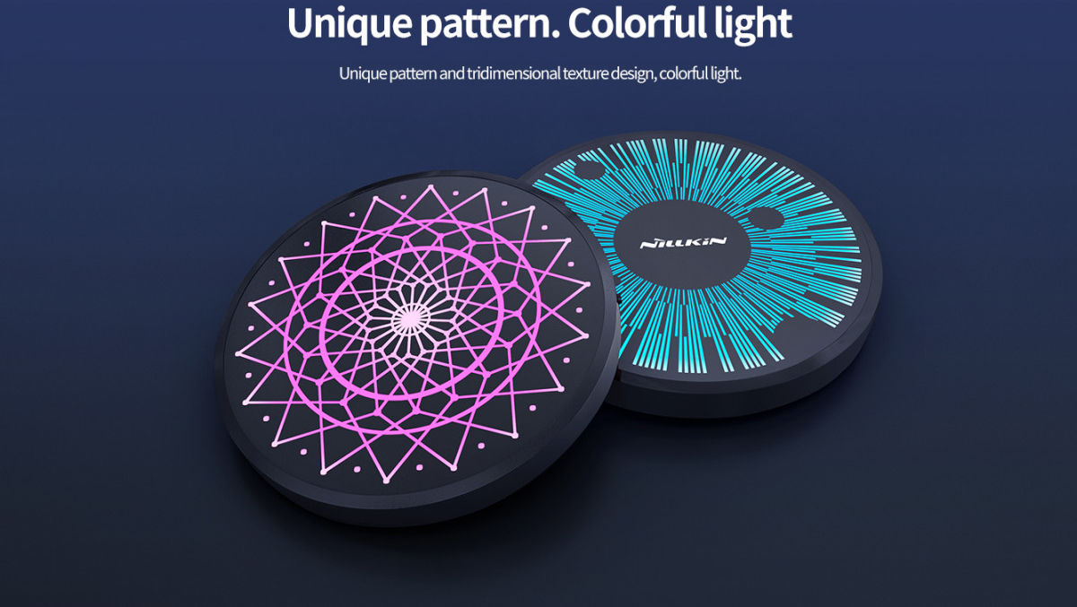 Nillkin Power Color Fast Wireless Charger 15W Magic Array Zwart afbeelding 8