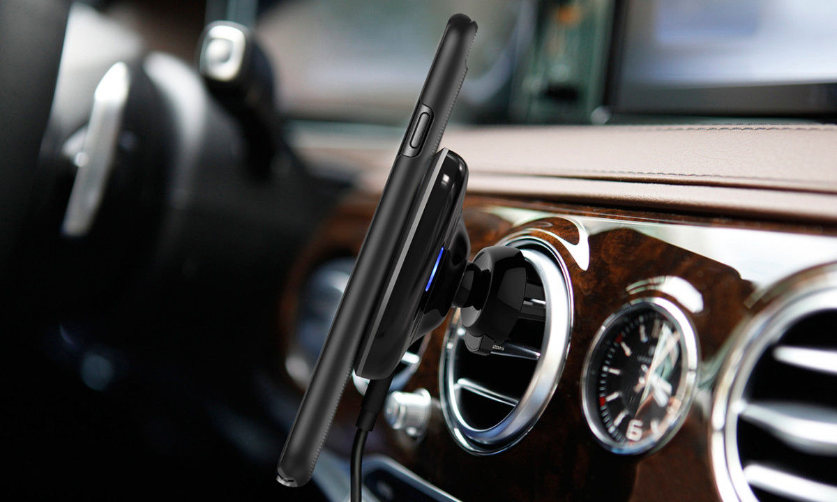 Nillkin Ventilatierooster Telefoonhouder Auto met Draadloos Opladen afbeelding 4