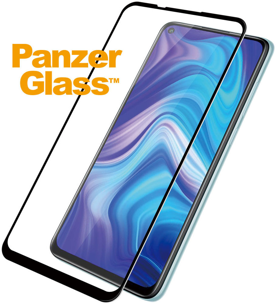 PanzerGlass Xiaomi Redmi Note 9 Screenprotector Case Friendly Zwart afbeelding 2
