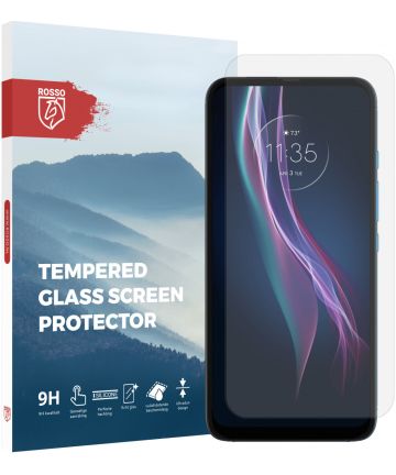 Rosso Motorola One Fusion Plus 9H Tempered Glass Screen Protector Screen Protectors