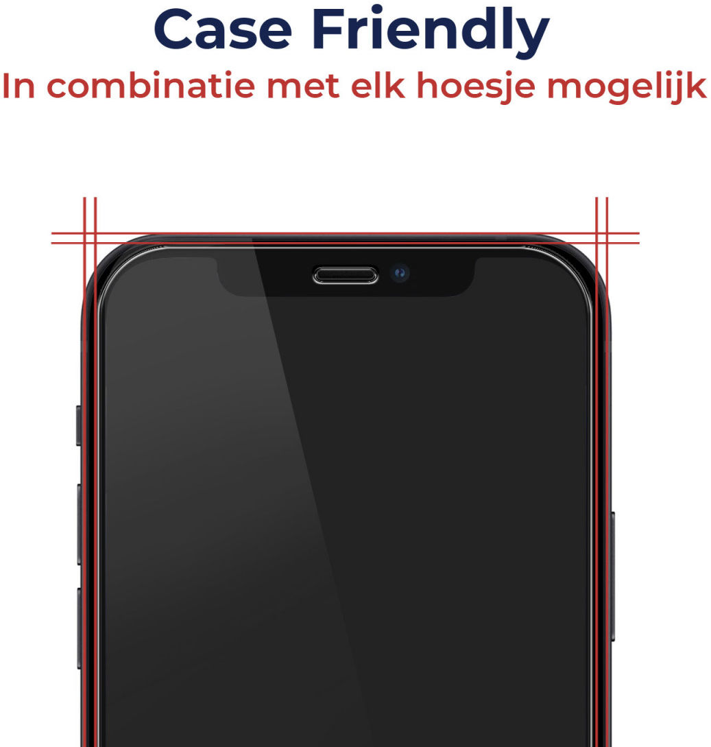 Rosso Apple iPhone 12 Pro Max 9H Tempered Glass Screen Protector afbeelding 4