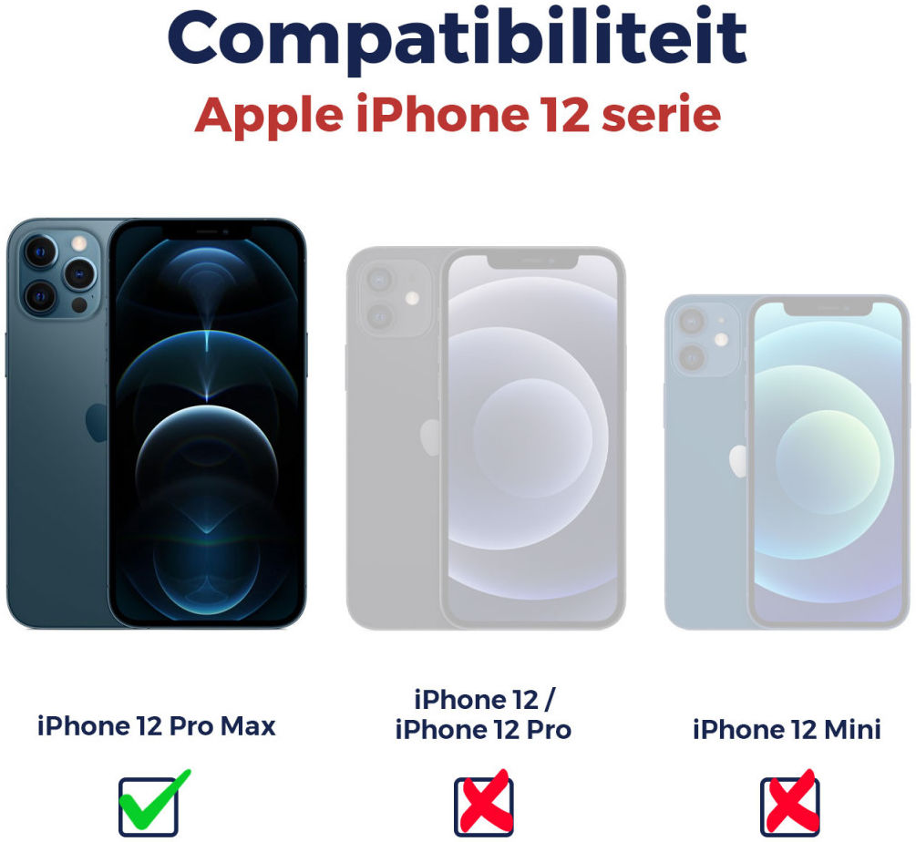 Rosso Apple iPhone 12 Pro Max 9H Tempered Glass Screen Protector afbeelding 9