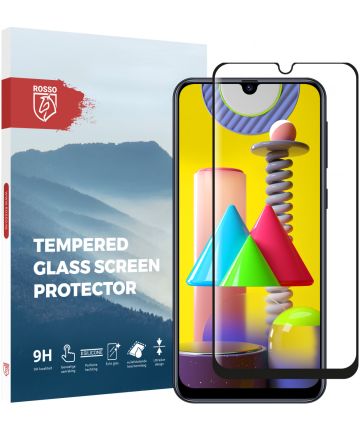 Rosso Samsung Galaxy M31 9H Tempered Glass Screen Protector Screen Protectors