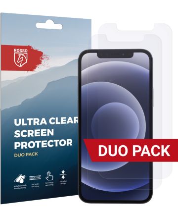Rosso Apple iPhone 12 / 12 Pro Ultra Clear Screen Protector Duo Pack Screen Protectors