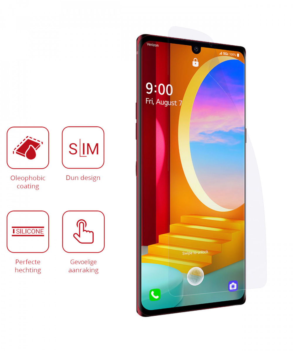 Rosso LG Velvet Ultra Clear Screen Protector Duo Pack afbeelding 2
