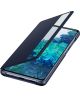 Origineel Samsung Galaxy S20 FE Hoesje Smart Clear View Cover Blauw