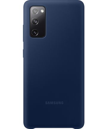 Origineel Samsung Galaxy S20 FE Hoesje Silicone Back Cover Blauw Hoesjes
