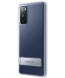 Origineel Samsung Galaxy S20 FE Hoesje Standing Cover Transparant