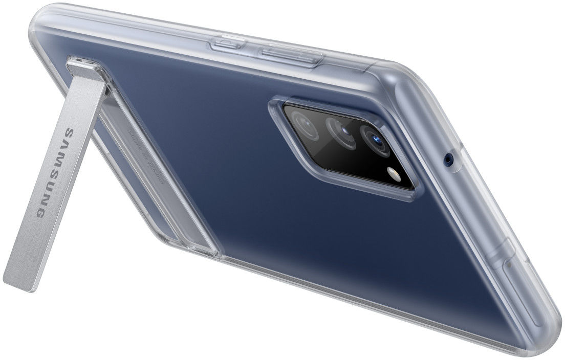 Origineel Samsung Galaxy S20 FE Hoesje Standing Cover Transparant afbeelding 4