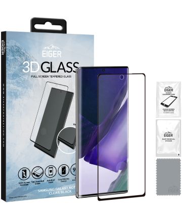 Eiger Samsung Galaxy Note 20 Tempered Glass Case Friendly Gebogen Screen Protectors