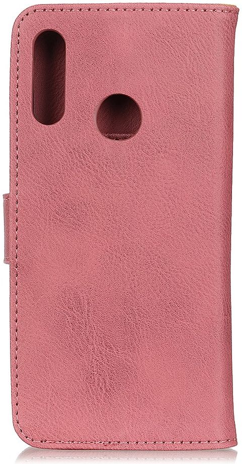 Huawei P40 Lite E Hoesje Vintage Wallet Roze afbeelding 3