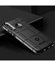 Huawei P40 Lite E Hoesje Shock Proof Rugged Shield Zwart