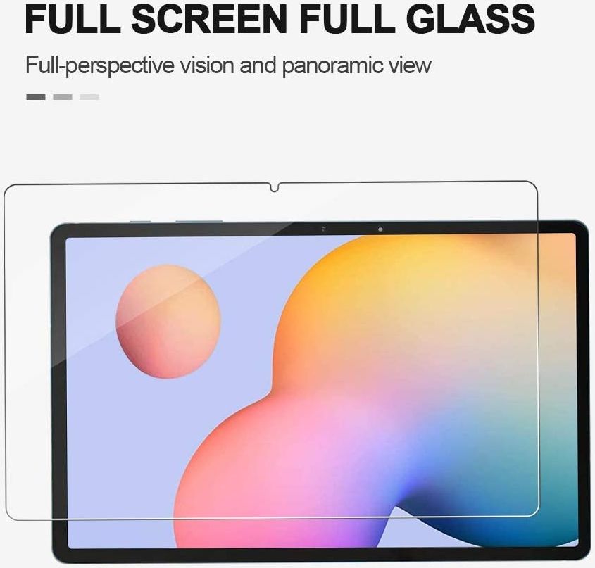 Samsung Galaxy Tab S7 Plus Screenprotector Arc Edge Tempered Glass afbeelding 3