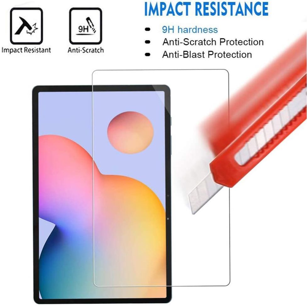 Samsung Galaxy Tab S7 Plus Screenprotector Arc Edge Tempered Glass afbeelding 5