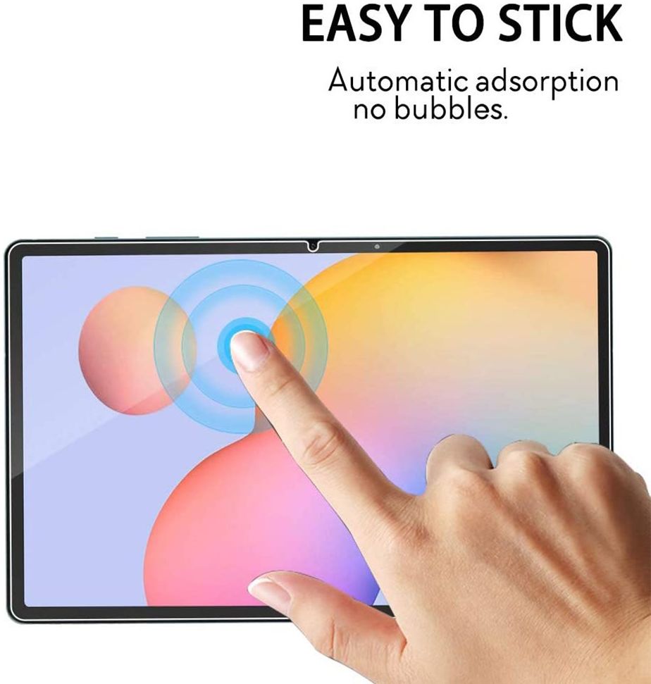 Samsung Galaxy Tab S7 Plus Screenprotector Arc Edge Tempered Glass afbeelding 6