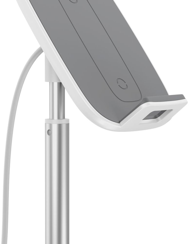 Baseus Universele Bureau Houder Met Draadloos Opladen Functie Zilver afbeelding 6