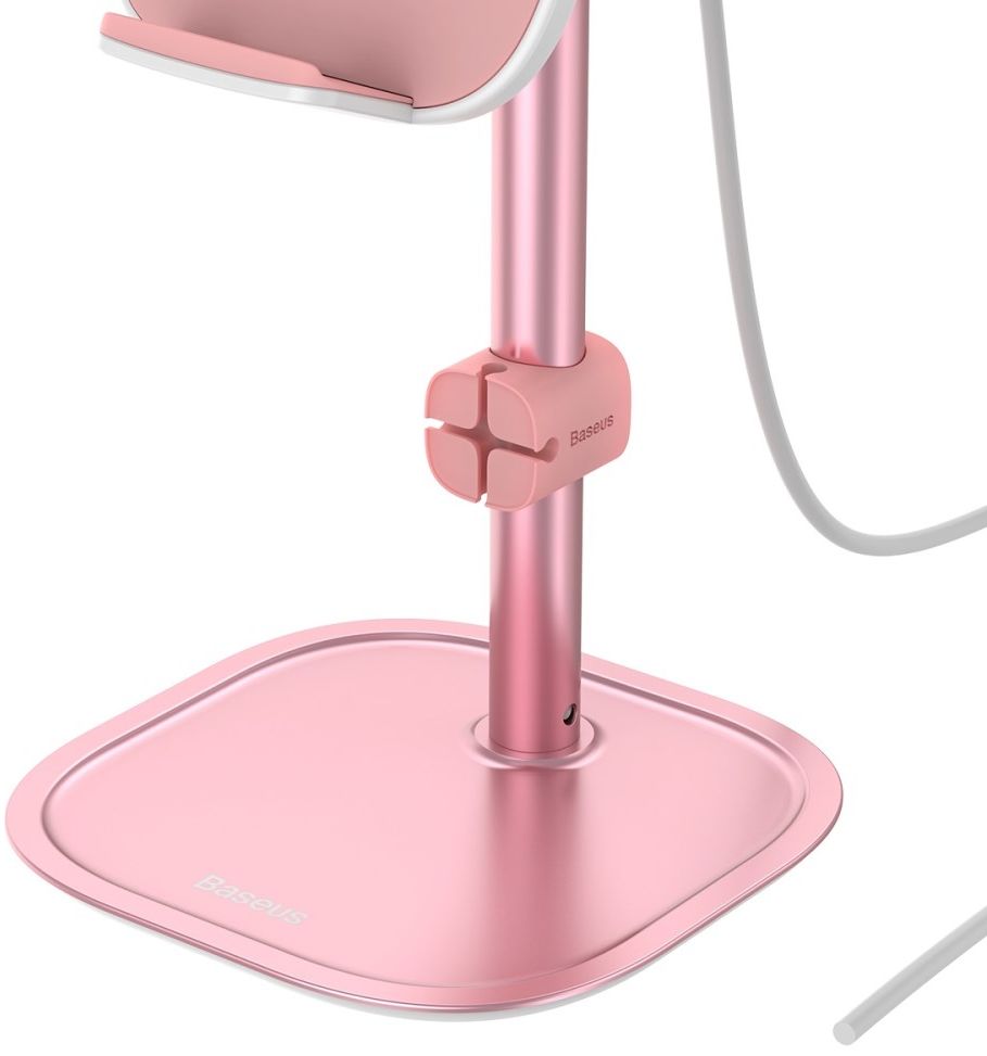 Baseus Universele Bureau Houder Met Draadloos Opladen Functie Roze afbeelding 4