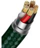 Baseus Zinc Magnetische USB-C 3A Fast Charging Data Kabel Groen