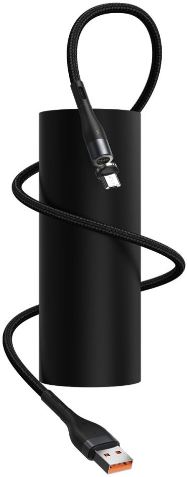 Baseus Zinc Magnetische Micro-USB 2.1A Fast Charging Data Kabel Zwart afbeelding 8
