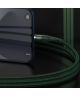 Baseus Zinc Magnetische 2.4A Fast Charge iPhone Kabel 1M Groen