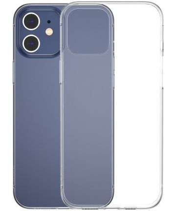 Baseus Simple Apple iPhone 12 Mini Hoesje TPU Transparant Hoesjes